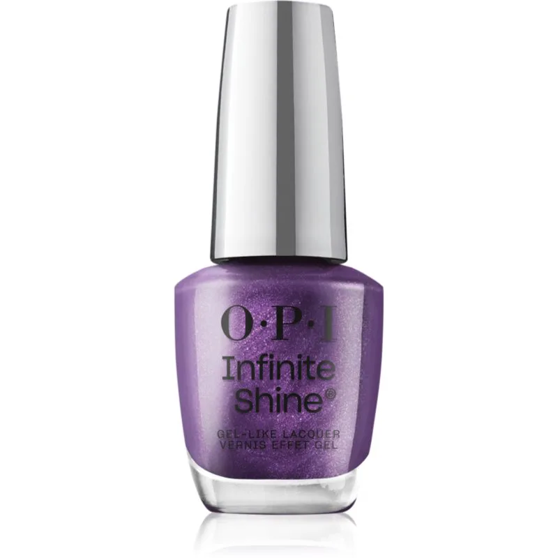 OPI Infinite Shine Silk βερνίκι νυχιών για τζελ αποτέλεσμα Purple Reign 15 ml