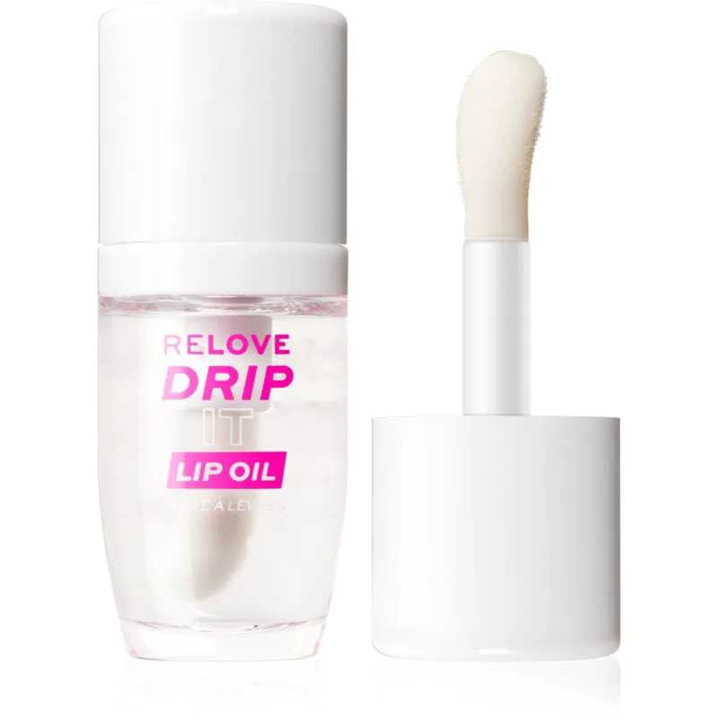 Revolution Relove Drip It Έλαιο για τα χείλη απόχρωση Clear 5.5 ml