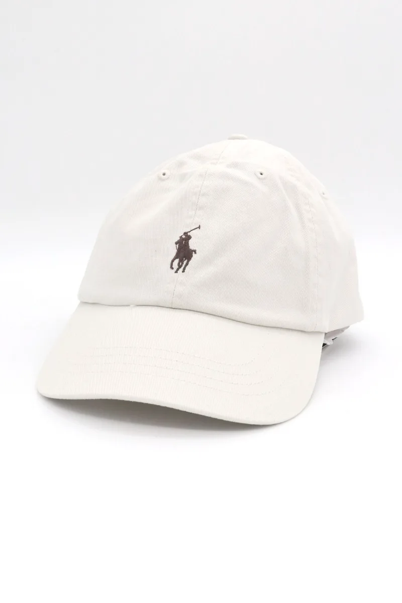 RALPH LAUREN ΚΑΠΕΛΟ LOGO ΥΠΟΛΕΥΚΟ
