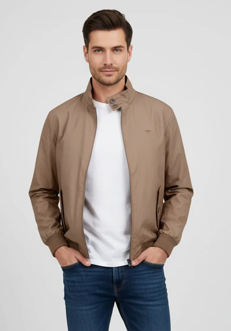 Fynch Hatton Jacket Light Blouson - 1313 2602 808 Sand