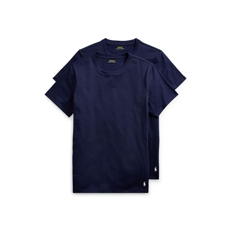 Polo Ralph Lauren Σετ t-shirts Core Replen 714835960004 Σκούρο μπλε Slim Fit