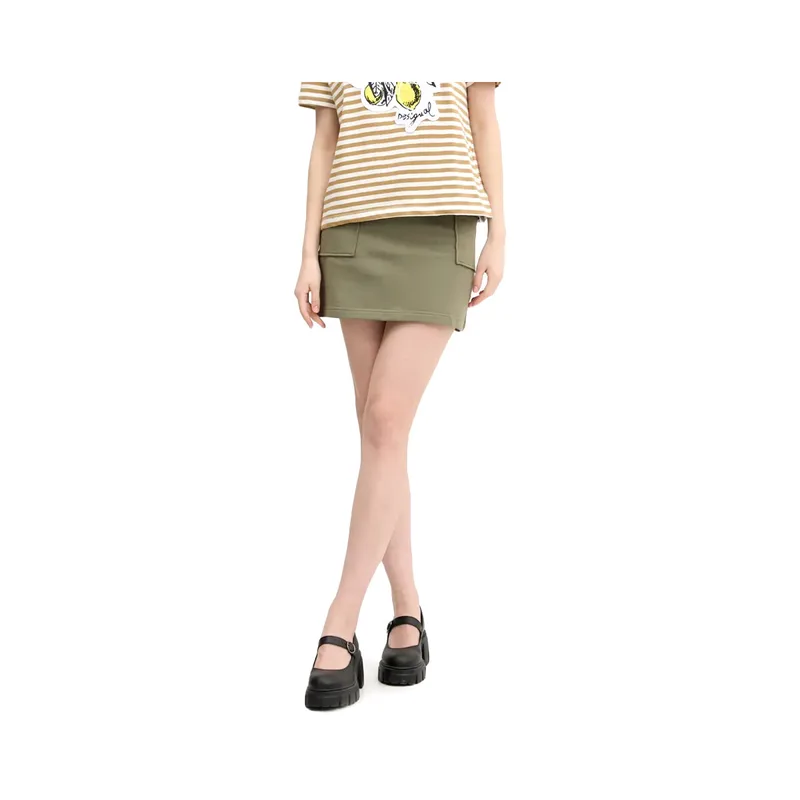 Κοντές φούστες HUGO NOLARA MINI SKIRT WOMEN