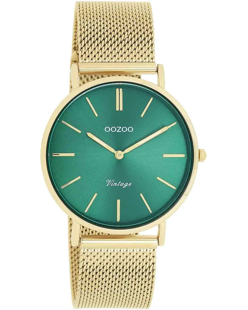 OOZOO Vintage - C20295, Χρυσό case with Metal Bracelet