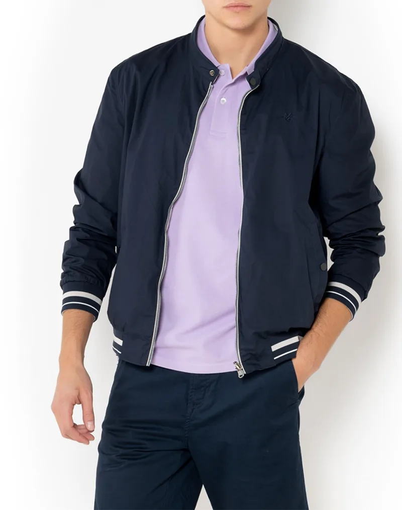 THE BOSTONIANS ΜΠΟΥΦΑΝ RIPSTOP REVERSIBLE REGULAR FIT 3W06020-BLUE DarkBlue