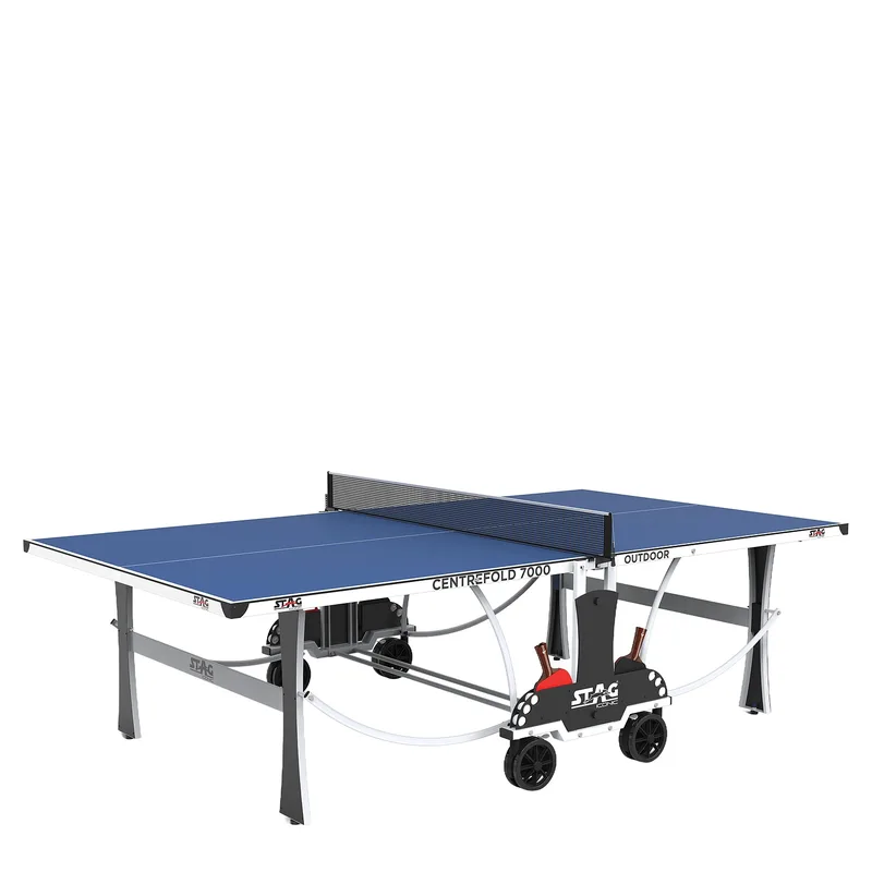 Τραπέζι Ping Pong Εξωτερικού Χώρου Centrefold 7000 Μπλε