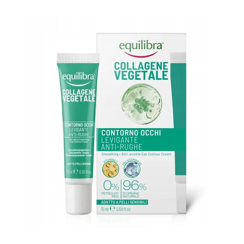 Equilibra Vegetable Collagen - Smoothing Anti-wrinkle Eye Contour Cream 15 ml