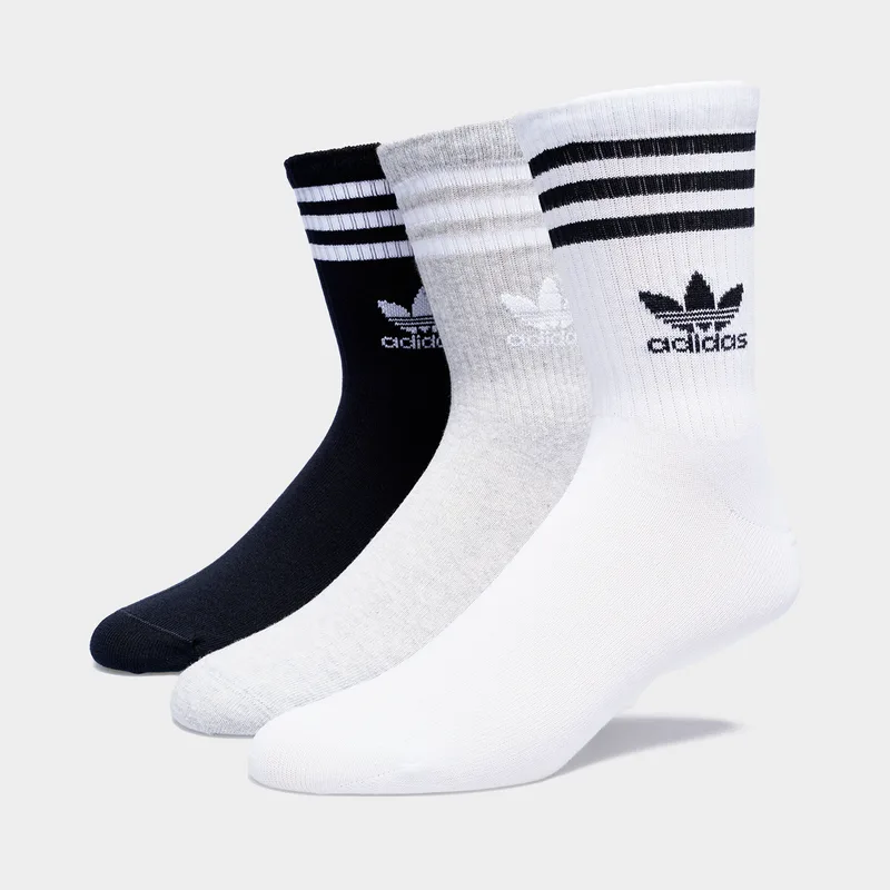 adidas Originals Crew 3-Stripes Unisex Κάλτσες (9000154756_15091)
