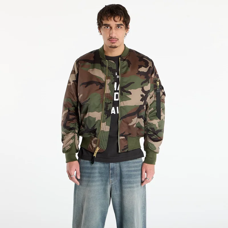 Μπουφάν Alpha Industries MA-1 Base Flight Jacket Camo Wdl Camo 65 XL