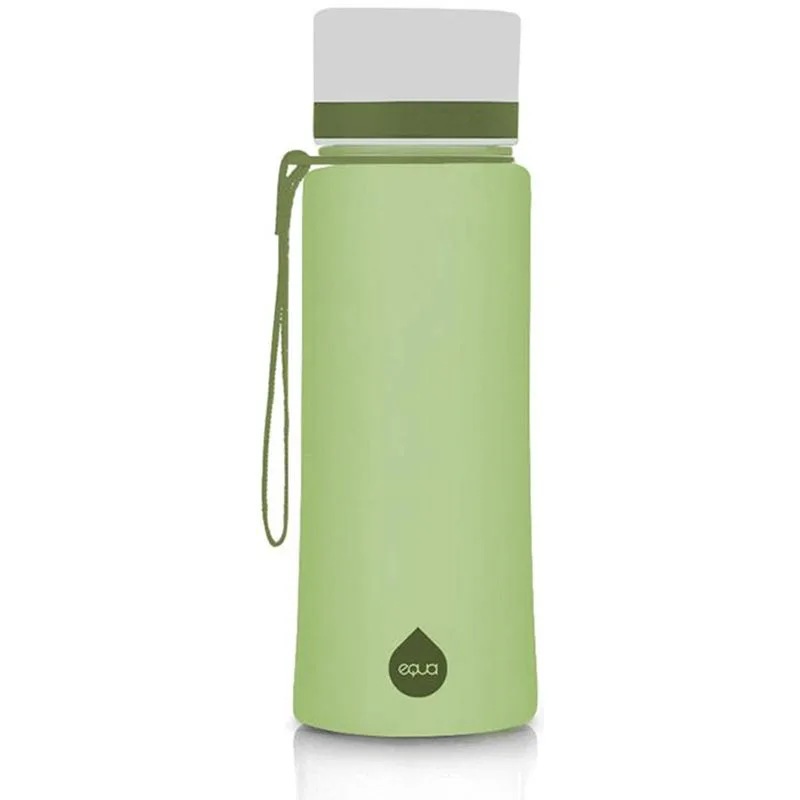 Equa Plain μπουκάλι νερού χρώμα Olive 600 ml
