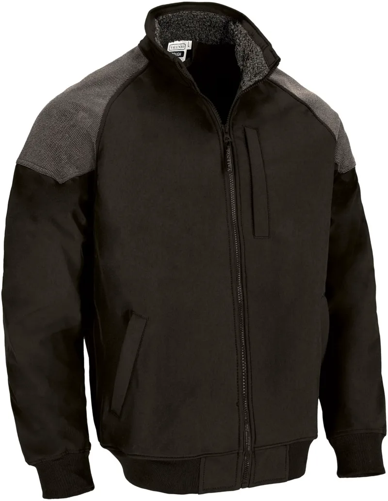 Μπουφάν Softshell ROUGH Valento Black