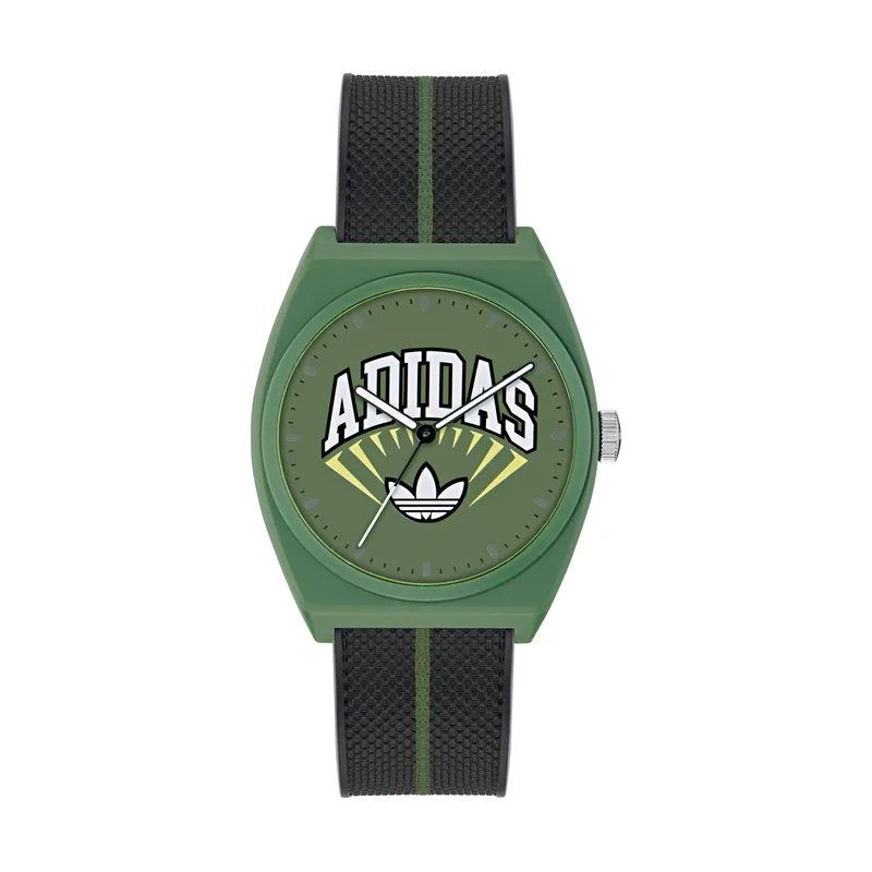 Ρολόι adidas Project Two AOST25036 Πράσινο