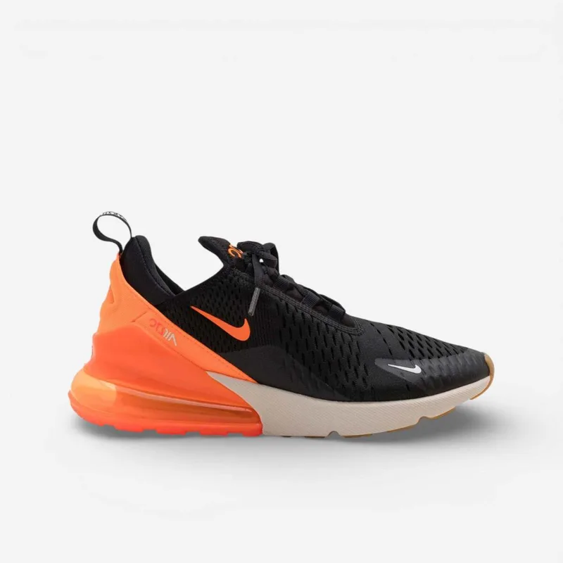 Xαμηλά Sneakers Nike Air Max 270 Black Phantom Total Πορτοκαλί