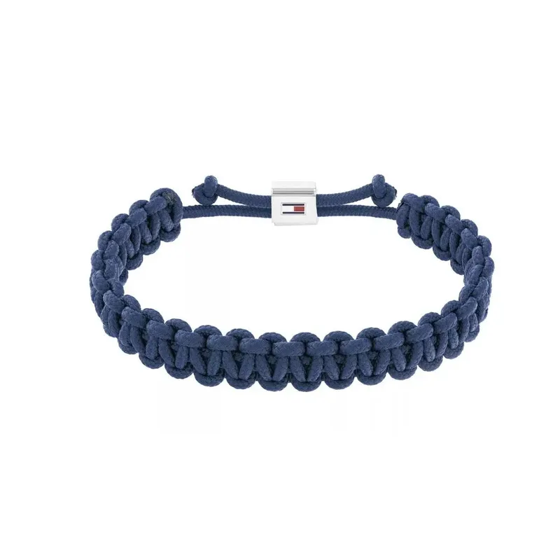 TOMMY HILFIGER Βραχιόλι Από Ύφασμα Και Ανοξείδωτο Ατσάλι 2790493