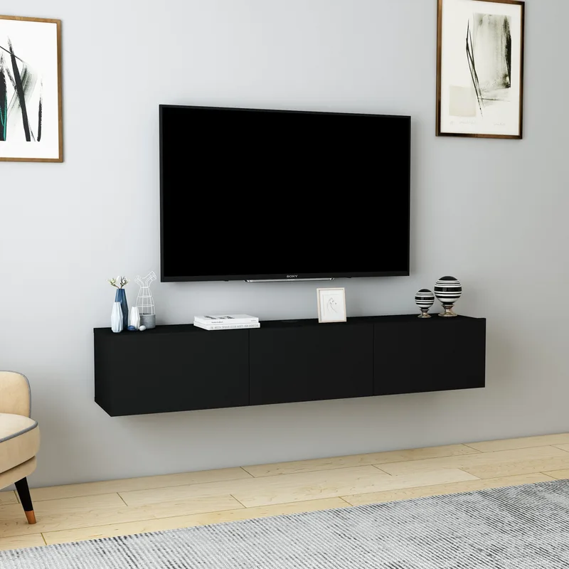 Βάση Τηλεόρασης Denby - Black 935Cmn1457 (160x29,6x31,4)