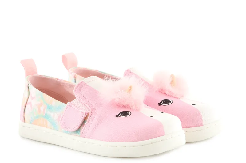 Slip On TOMS Alpargata Twin Gore 10017789-CANDY PINK Κορίτσι
