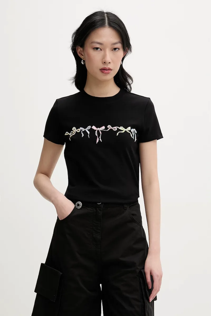 Miss Sixty t-shirt Γυναικείο βαμβακερό με ελαστάν