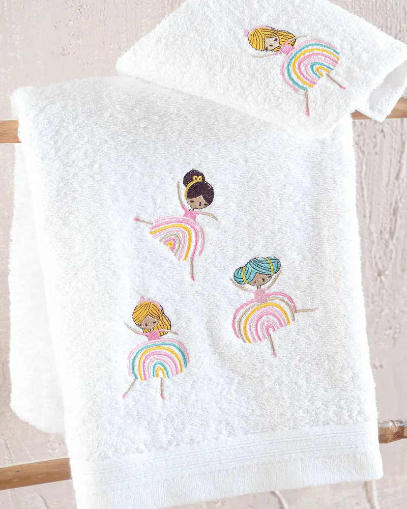 Σετ Σεντόνια Κούνιας (105Χ160) Rainbow Girls , Rythmos Home