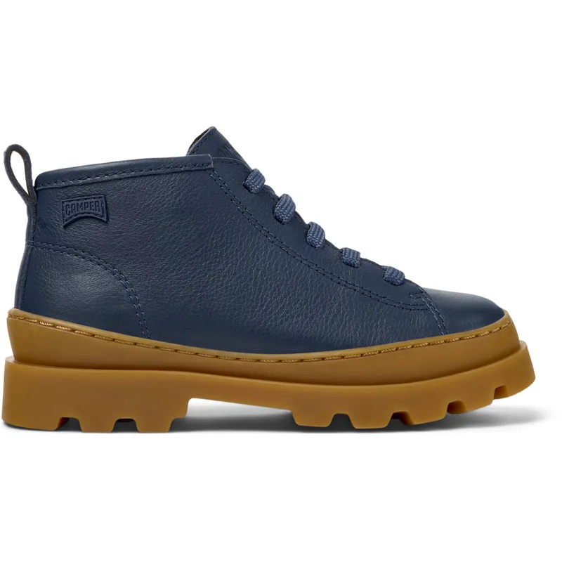 CAMPER Brutus - Μπότες Για Παιδιά - Μπλε, Μέγεθος 28, Smooth leather