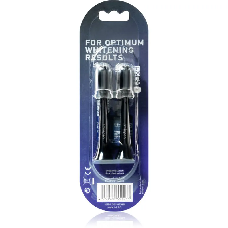 Smilepen Sonicblue Wavelight Toothbrush Replacement Heads ανταλλακτική κεφαλή για οδοντόβουρτσα 2 τμχ