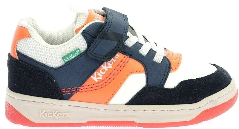 SNEAKERS KICKERS KICKARTING 972760 ΜΠΛΕ ΣΚΟΥΡΟ/ΜΑΥΡΟ/ΠΟΡΤΟΚΑΛΙ (EU:30)
