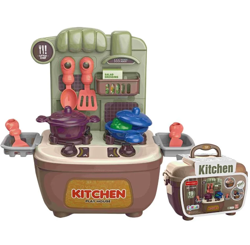 Βαλιτσάκι Κουζίνα 19τμχ 19x13x12εκ. Toy Markt 77-1159 - Toy Markt - 77-1159