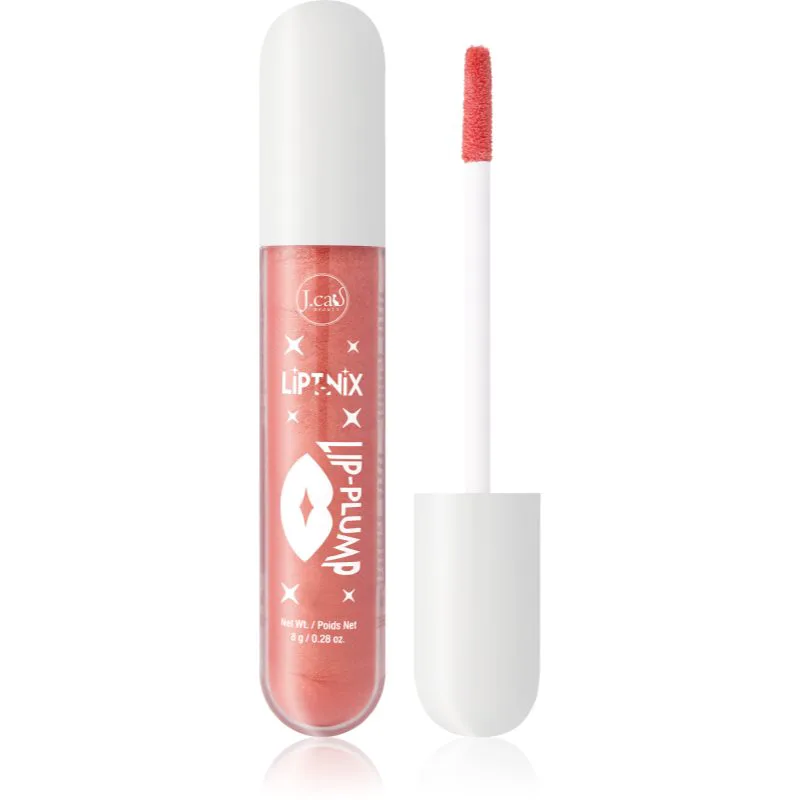 J.Cat Beauty Liptnix ενυδατικό λιπ γκλος για όγκο απόχρωση 111 Kiss Quench 8 γρ