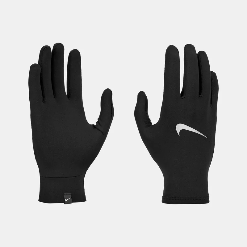 NIKE PACER LINER DRI-FIT RUNNING GLOVES ΜΑΥΡΟ