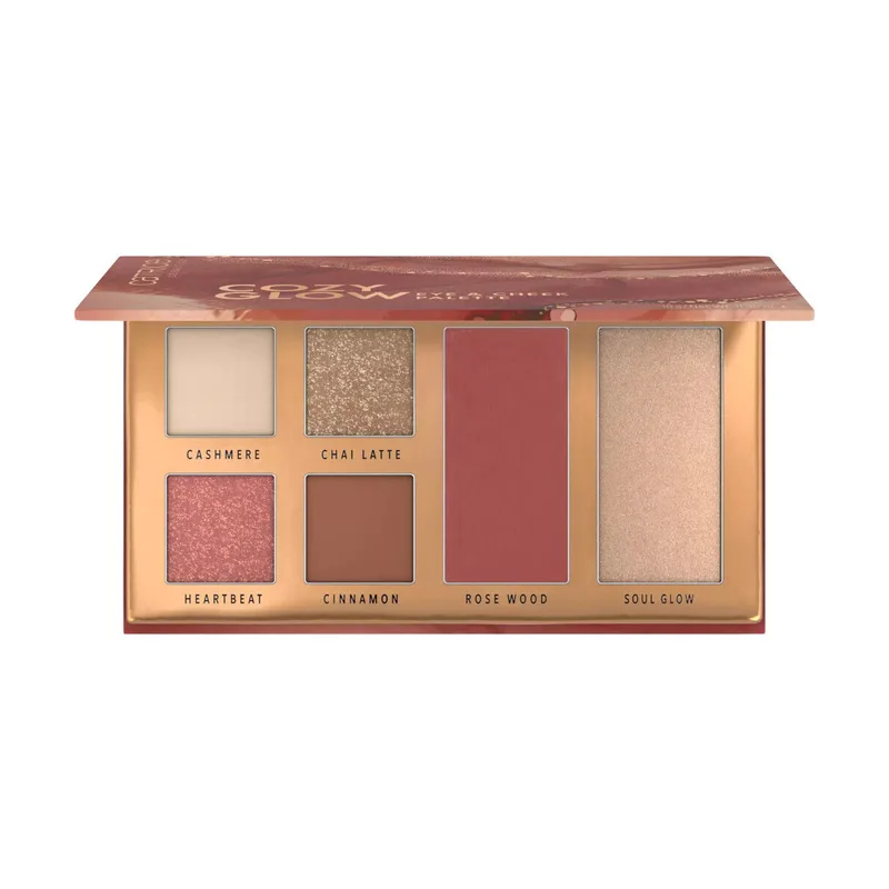 Παλέτες για μακιγιάζ ματιών Catrice Cozy Glow Eye Cheek Palette
