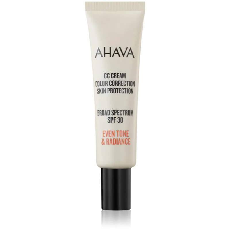 AHAVA CC Cream Color Correction CC κρέμα για ενοποίηση τόνου της απόχρωσης δέρματος SPF 30 30 ml