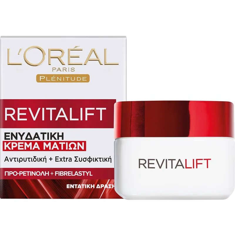 L'Oreal Paris Revitalift Eye Cream Ενυδατική Κρέμα Ματιών με Αντιρυτιδική & Συσφικτική Δράση 15ml