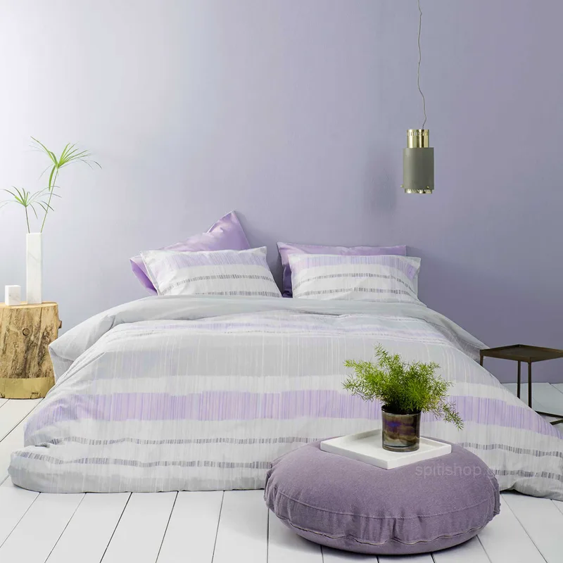 Κουβερλί Υπέρδιπλο Nima Bed Linen Rules Lilac