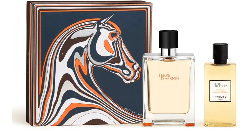 HERMÈS Terre d'Hermès Gift Set for Men Eau de Toilette 100 ml + Shower Gel 80 ml