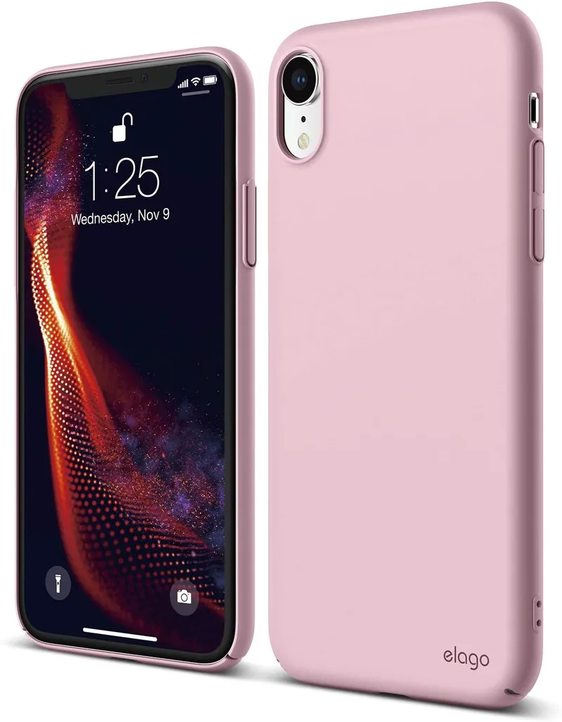 Elago Θήκη Slim Fit Apple iPhone XR - 0.4mm - Lovely Ροζ (EIP18SM-6.1-LPK)