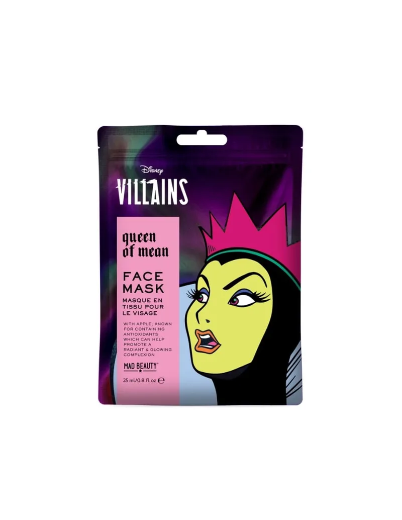 Villains Sheet Face Mask Evil Queen 25ml