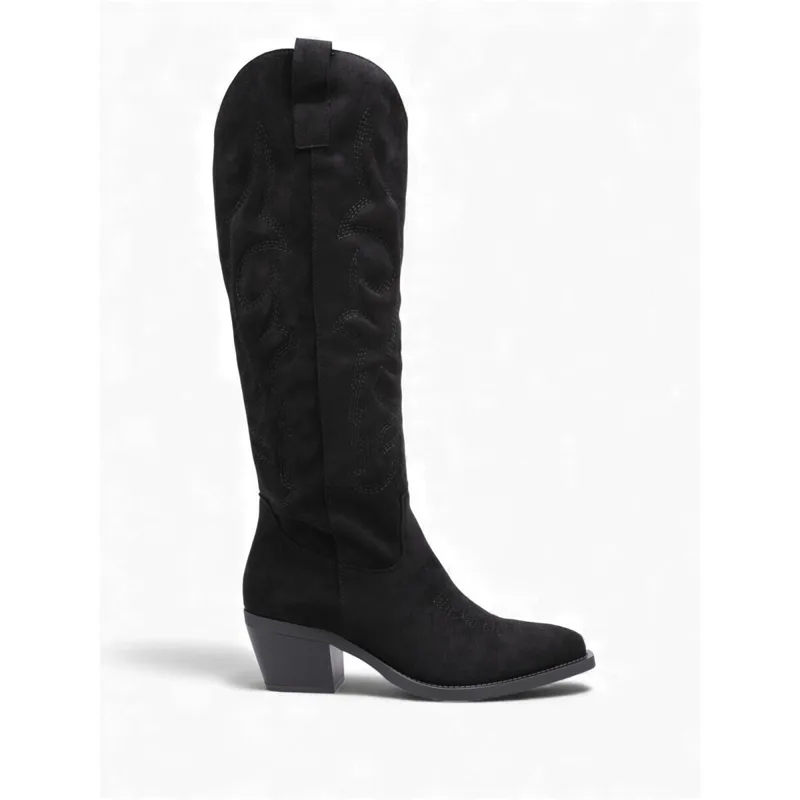 Μπότες με τακούνι La Modeuse 77225_P182935