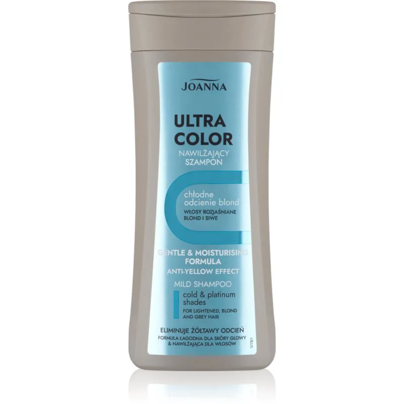 Joanna Ultra Color Βιολέ σαμπουάν εξουδετέρωση κίτρινων αποχρώσεων 200 μλ