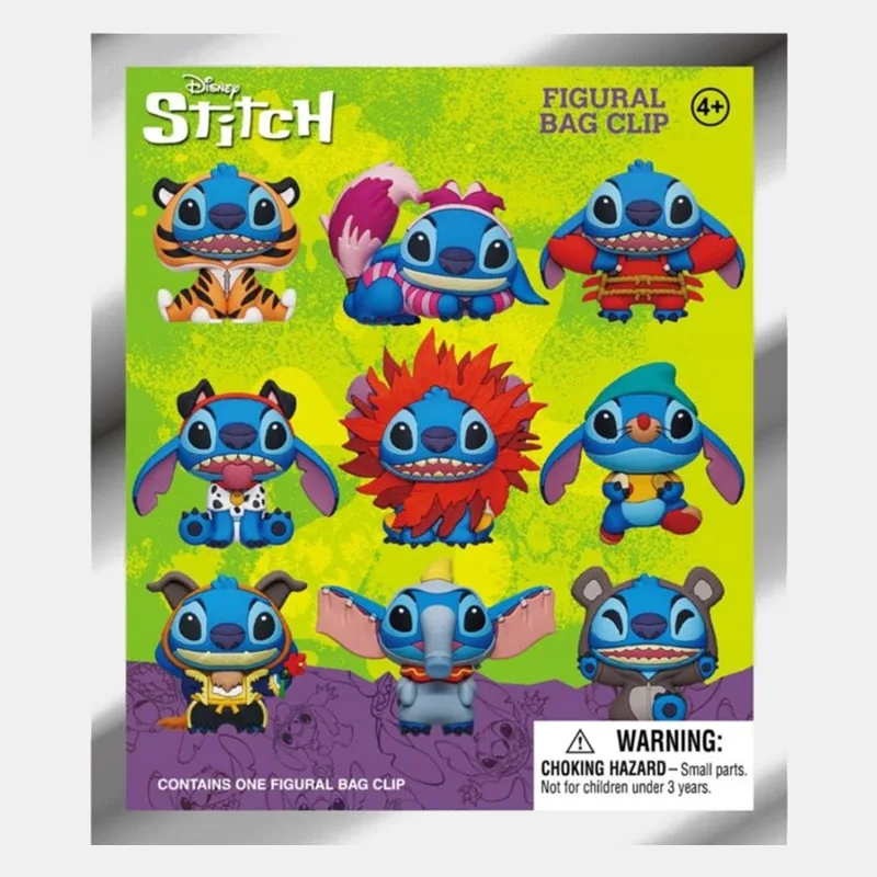 Monogram Disney: Stitch Φιγούρες Bag Clip Μπρελόκ (9000253281_1523)