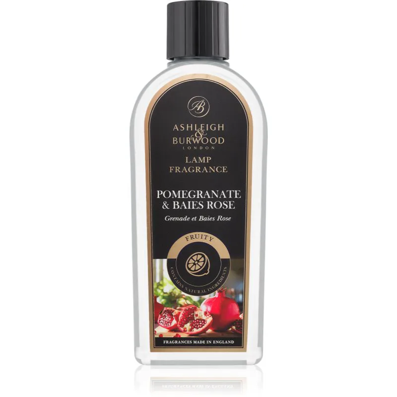 Ashleigh & Burwood London Lamp Fragrance Pomegranate & Baies Rose ανταλλακτικό καταλυτικού λαμπτήρα 500 ml