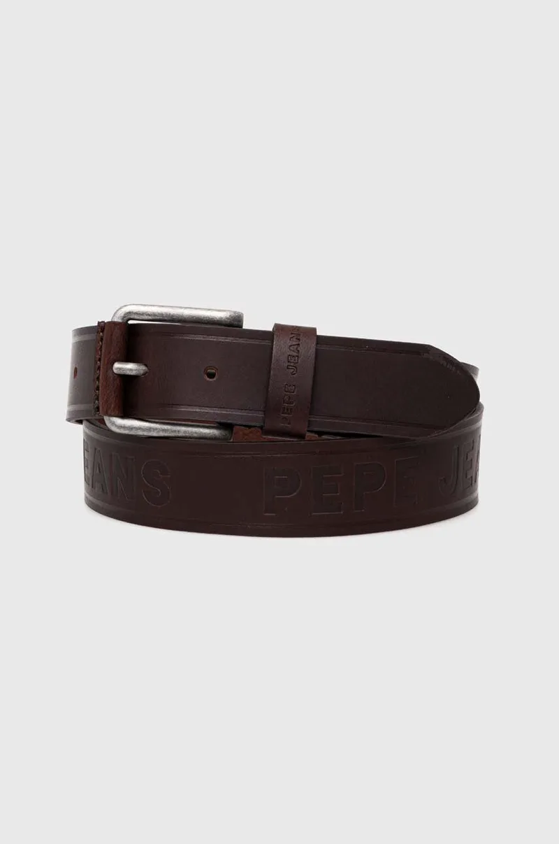 Δερμάτινη ζώνη Pepe Jeans DAYTON BELT