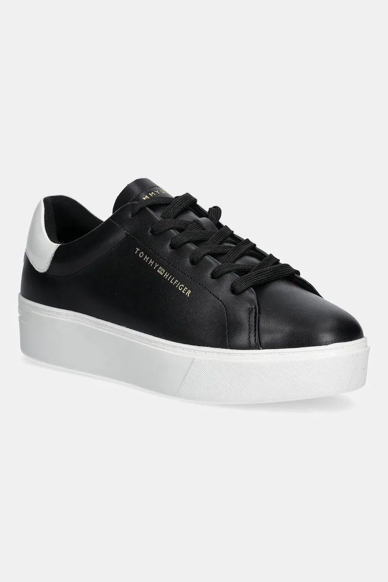 Δερμάτινα sneakers Tommy Hilfiger CHIC PLATFORM CUPSOLE PATENT