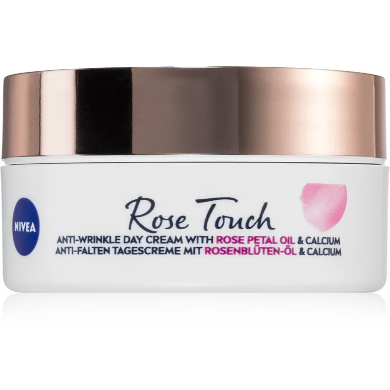 NIVEA Rose Touch κρέμα ημέρας κατά των ρυτίδων 50 ml