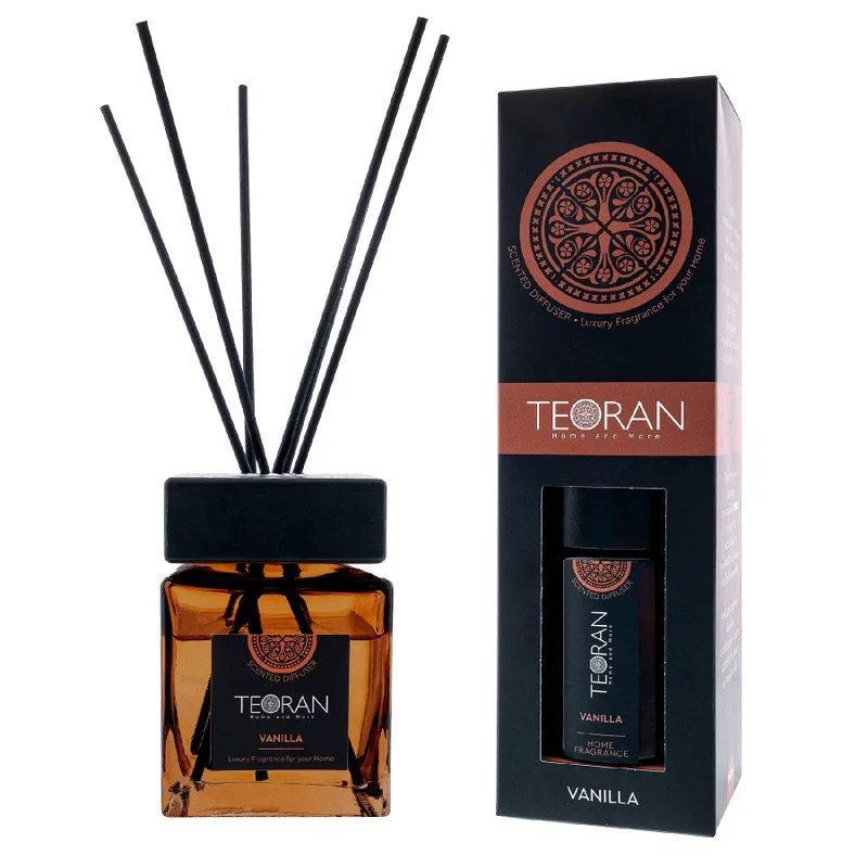 Αρωματικο xώρου σε stick Teoran Vanilla τετράγωνο 150ml