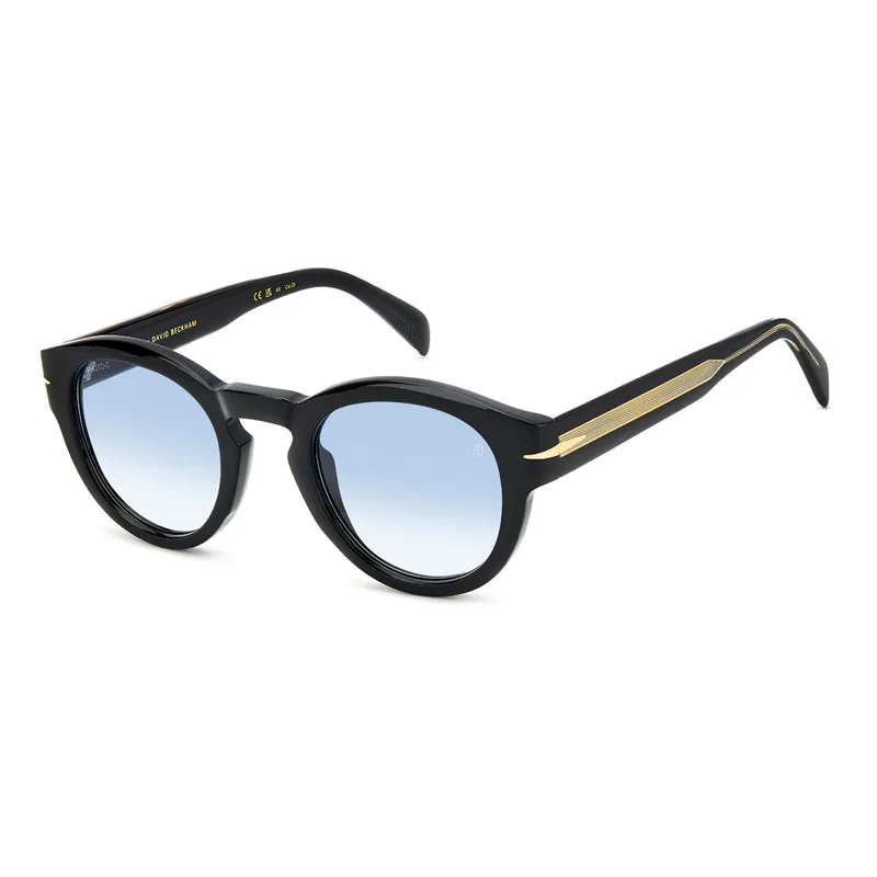 David Beckham DB-7110-S-807 Men's Sunglasses — 49/25/145, Acetate, Black