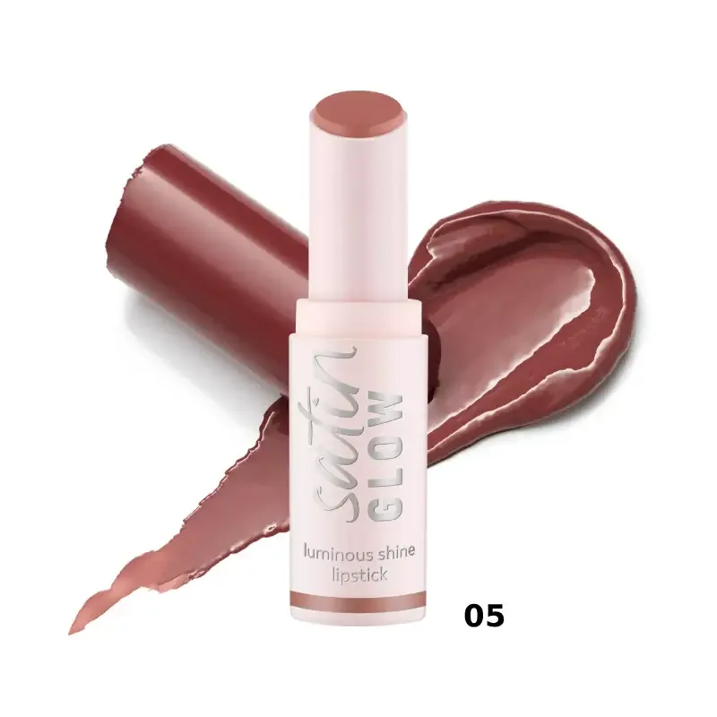 Essence Satin Glow Luminous Shine Lipstick 05