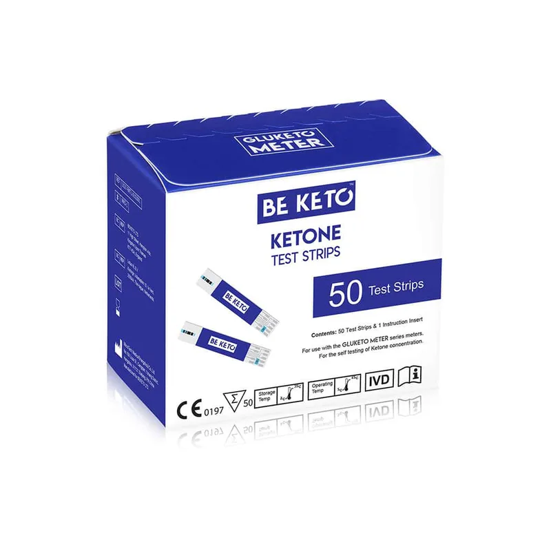 Beketo Ταινίες Μέτρησης Κετονών Αίματος για GluKeto Meter (50τμχ)