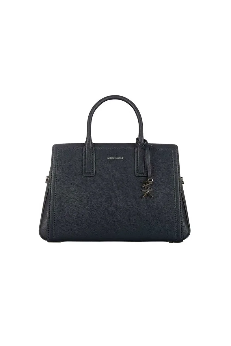 Michael Kors γυναικεία δερμάτινη τσάντα χειρός "Laila" - 30S5S9IS2L Σκούρο Μπλε