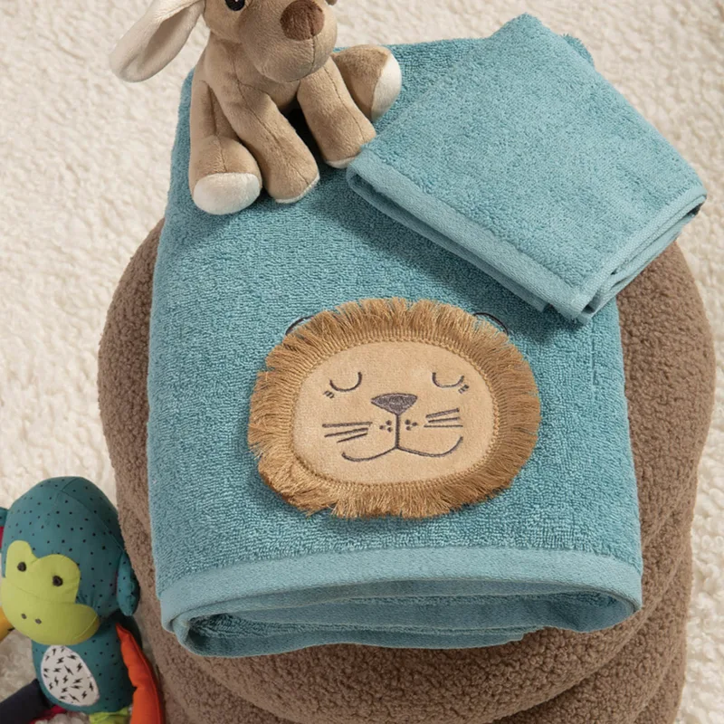 Παιδικές Πετσέτες (Σετ 2τμχ) Nef-Nef Homeware Junior Wild Dance 420gsm