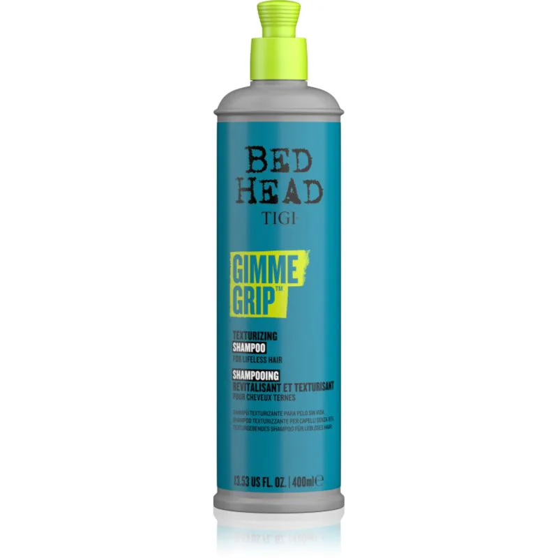 TIGI Bed Head Gimme Grip σαμπουάν για καθορισμό και το σχήμα 400 ml