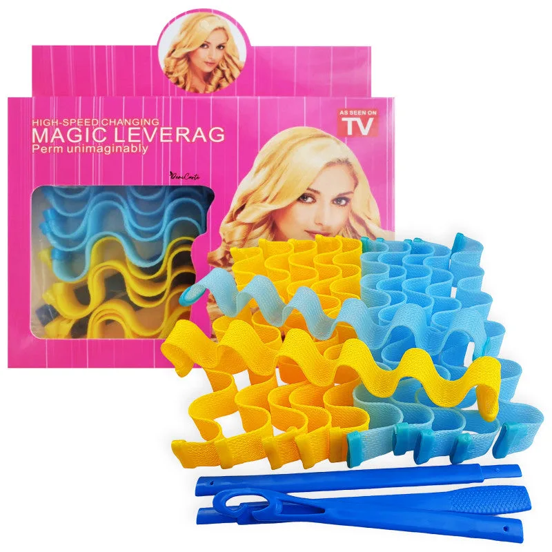 Deni Carte Papiloty - hair rollers, beach effect look 25 cm, 12 pieces.
