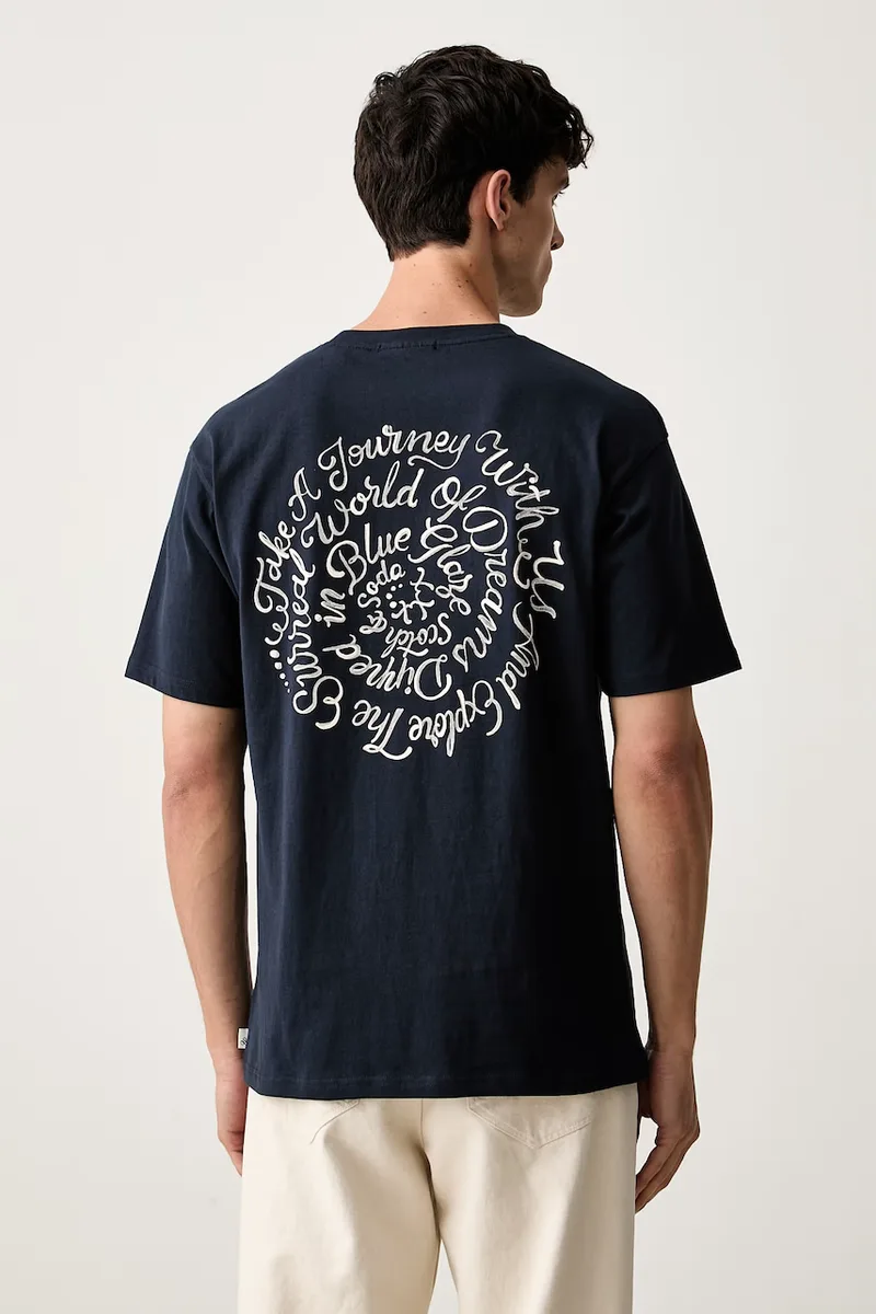 Scotch & Soda t-shirt ανδρικό βαμβακερό